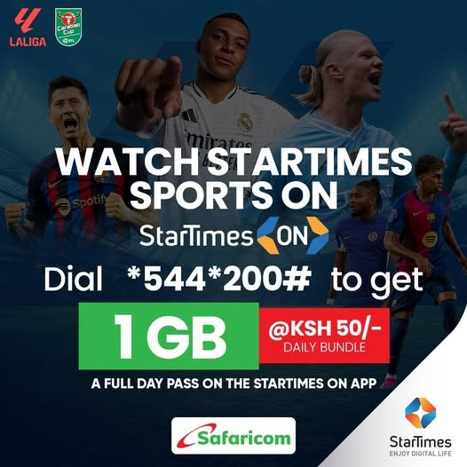 StarTimes Unveils Live Sports Streaming with Exclusive Data Bundle Offer