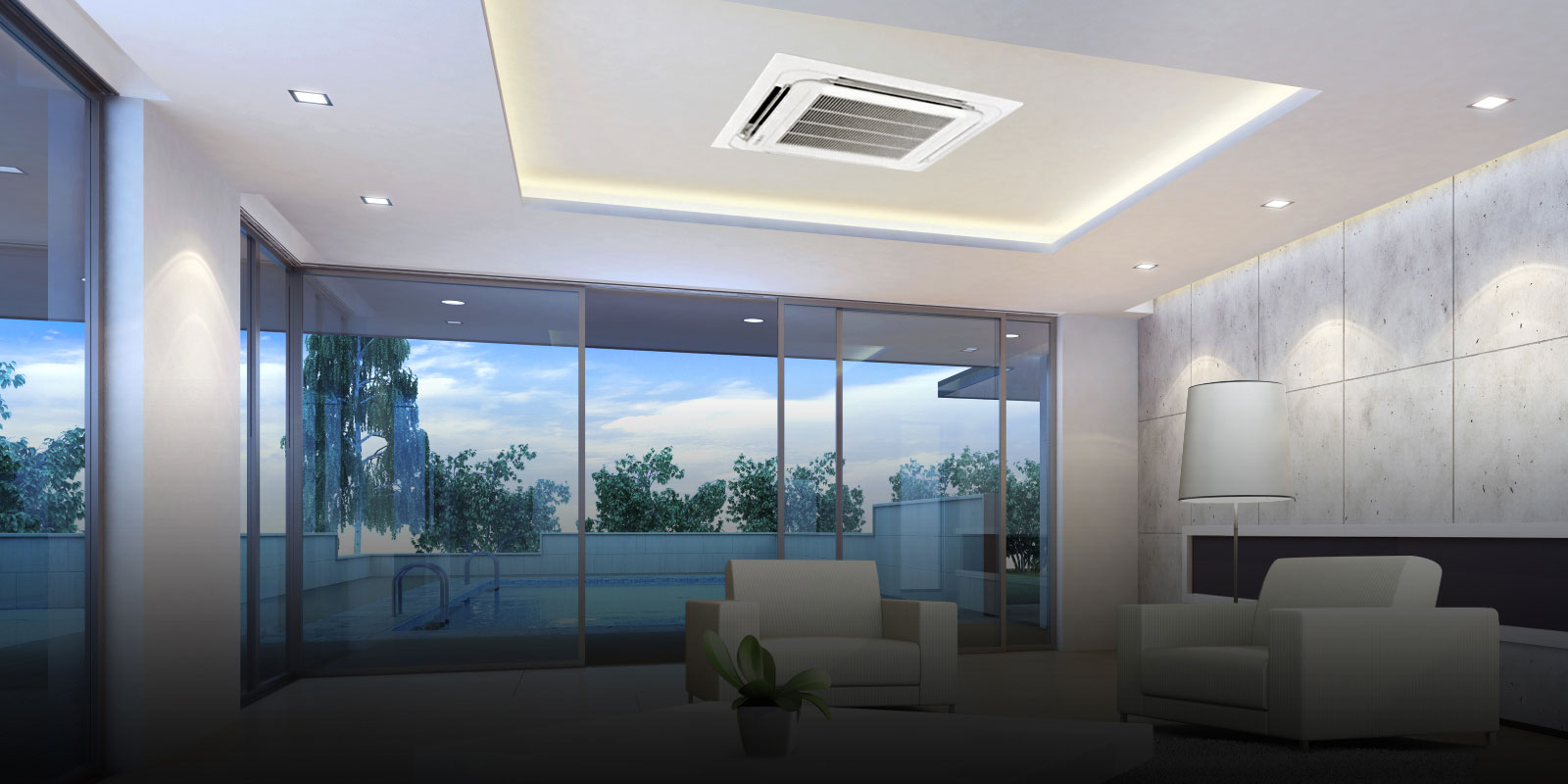 LG Ceiling Mounted Cassette AC: The Smart Cooling Solution for Businesses