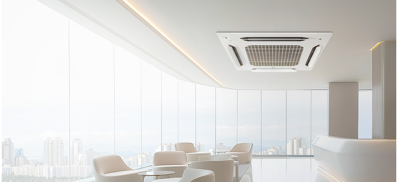 LG Adopts Eco-Conscious Manufacturing Innovations for a 4-Way System Air Conditioner